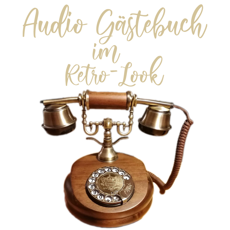 Audio Gästebuch Hochzeitsfotograf